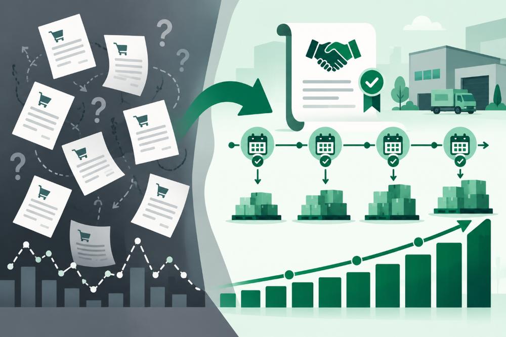 B2B Retainer Contracts: Escaping the Spot Purchase Order Trap